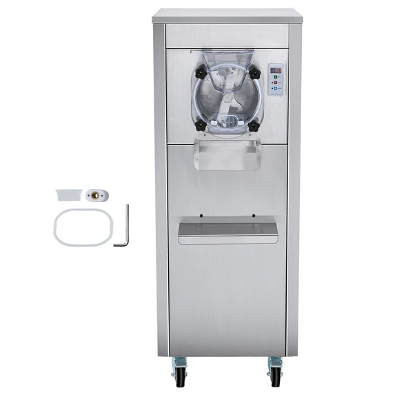 KFFKFF 18 L/H Yield Commercial Hard Serve Ice Cream Machine Maker