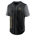thumbnail image 2 of Men's Fanatics Black LAFC Balance Fashion Baseball Jersey, 2 of 3