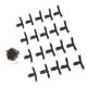 thumbnail image 1 of 20 Unids 30x36mm Muebles Bisagras De ángulo De Apoyo Bisagras De Para Caja Caja De Joyería Tapa Bronce Macarena Bisagras de muelle de madera, 1 of 8