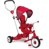 Radio Flyer, Ride & Stand Stroll 'n Trike, Platform for Second Rider, Red