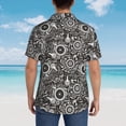thumbnail image 6 of Daiia Bicycles Parts Hawaiian Shirt for Men Gentle Cotton Regular Short Sleeve Casual-XX-Large, 6 of 9
