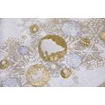 thumbnail image 3 of Manor Luxe ML17120 Jupe d'Arbre de Noël, 56 Pouces Ronde, Blanc Hiver, 3 of 5