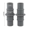thumbnail image 2 of Pool Hose Adapter Connector Coupling 1-1/4" Or 1-1/2" Plastic Pool Vacuum Hose Filter Adapter Swimming Pool Accessories, 2 of 9