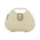thumbnail image 2 of Bolso bandolera informal para mujer, bolso de playa portátil, bolso de mano tipo cartera Beige, 2 of 9