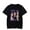 Black, variant on Jhene Aiko Efuru Chilombo T-Shirt  pop graphics print Crewneck Unisex Trend Casual Short Sleeve Top
