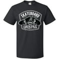 thumbnail image 3 of Inktastic Skateboard Lifestyle T-Shirt, 3 of 5