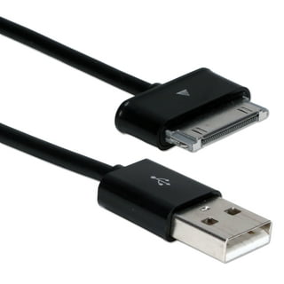 C?ble Chargeur fil USB 30Pin Noir Original Samsung Pour Galaxy TAB