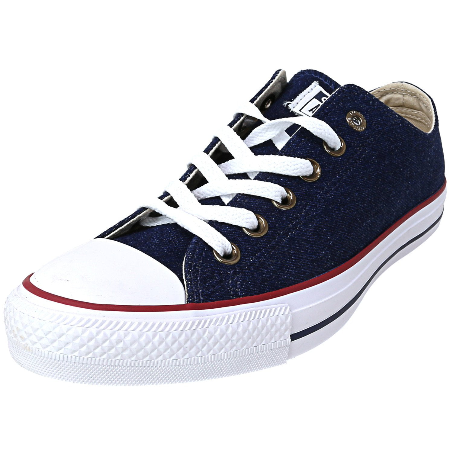 Converse Chuck Taylor All Star Ox Dark Blue / Natural Ivory White  Ankle-High Sneaker   