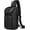 Black, variant on Anti-Theft Sling Bag with Lock, Waterproof Crossbody Backpack for Men, Fits 11-Inch Tablet, Black