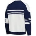 thumbnail image 3 of Men's-Starter  White Winnipeg Jets Defense Fleece Crewneck Pullover Sweatshirt, 3 of 3