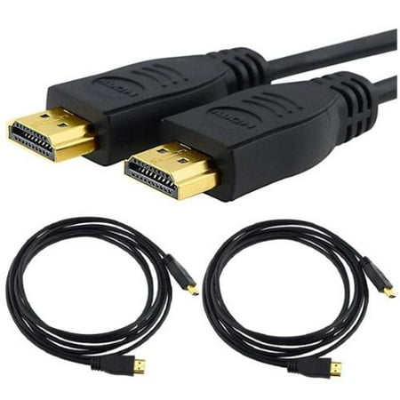 Insten 2-Pack 10′ High Speed HDMI Cable with Ethernet (version 1.4) Insten 2-Pack 10′ High Speed HDMI Cable with Ethernet (version 1.4)