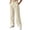 Khaki, variant on JOANKDMI Corduroy Wide Leg Pants for Women High Waisted Pleated Trousers with Pockets Vintage Loose Fit Casual Fall Slacks Dress Pants for Work Office Everyday Wear
