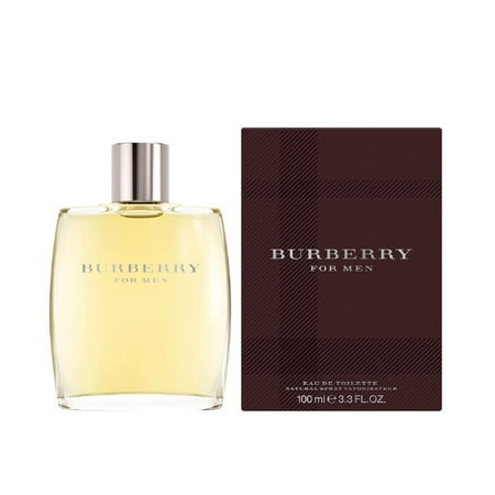 Burberry Eau de Toilette Natural Spray for Men 3.3 Oz