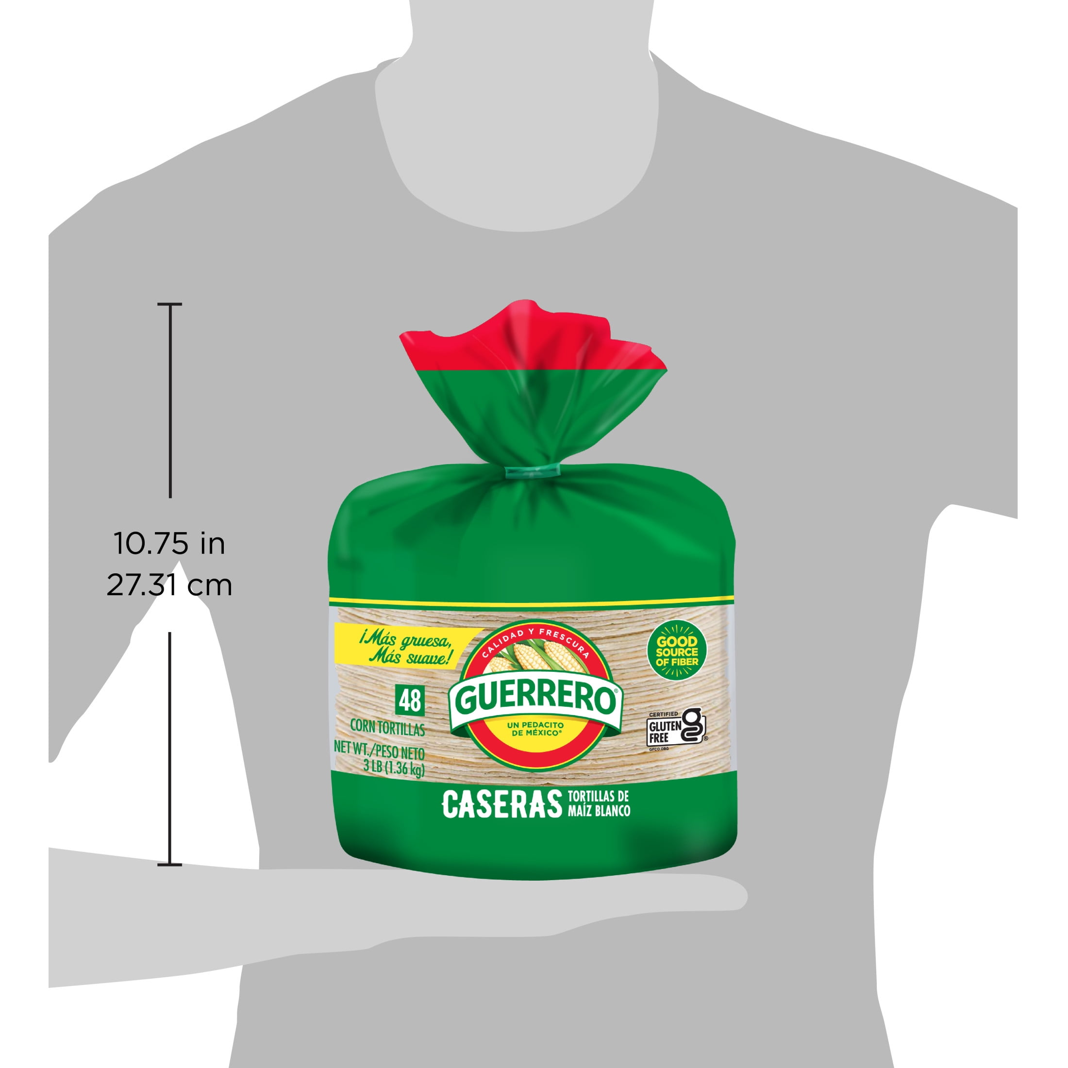 Guerrero Caseras Corn Tortillas, 48 Count