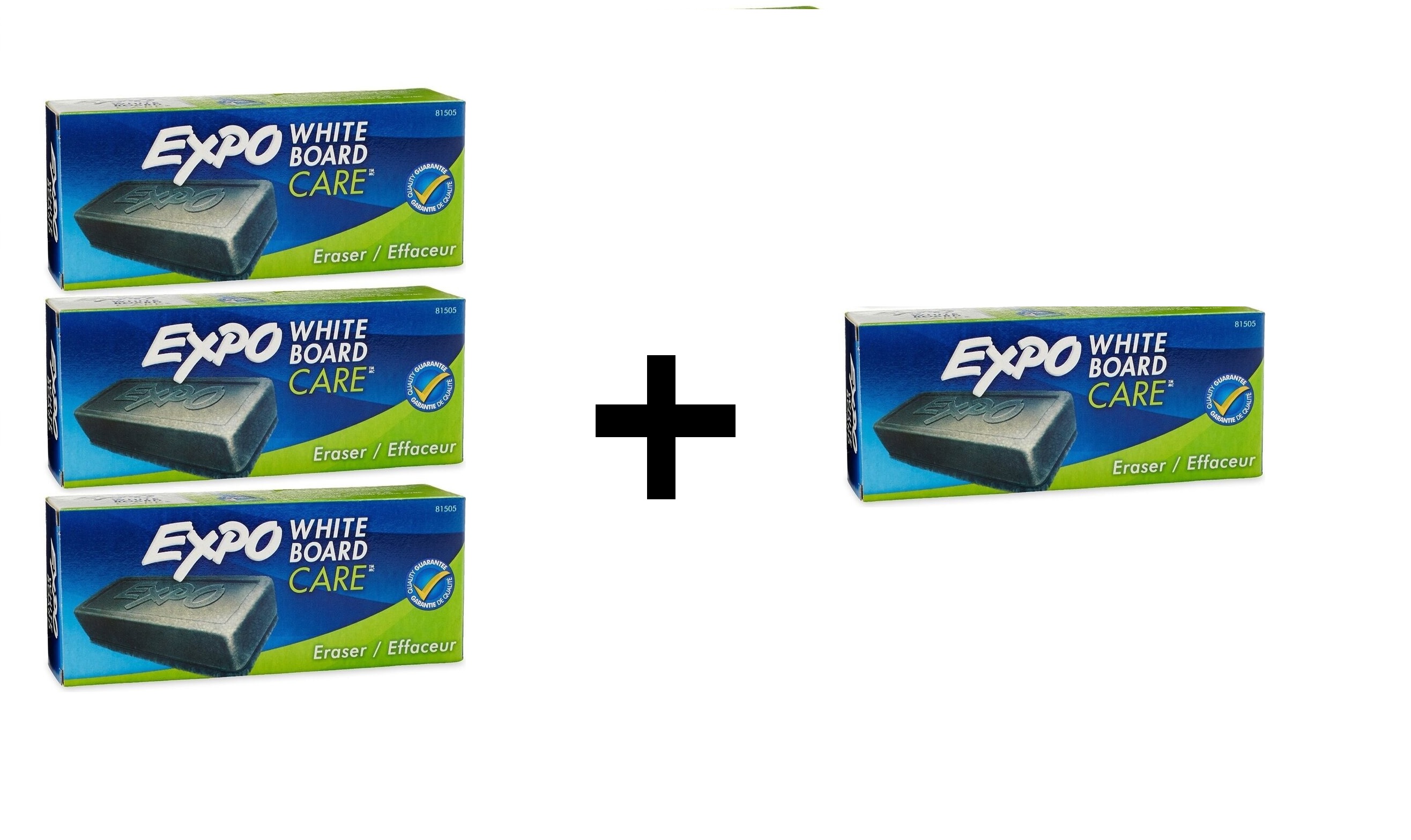 Expo Block Eraser 81505 Dry Erase Whiteboard Board Eraser 4 Pack Expo Block Eraser 81505 Dry Erase Whiteboard Board Eraser 4 Pack