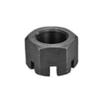 thumbnail image 3 of Unique Bargains Écrou Hexagonal à Fentes M33x2mm, Grade 4.8 Acier Carbone Écrou Château Hexagonal, Noir, 3 of 6