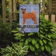 thumbnail image 2 of Carolines Treasures CK3725GF Chow Shepherd Welcome Flag Garden Size  Small multicolor, 2 of 3