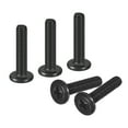 thumbnail image 1 of 50Pack M4-0.7 x 18mm Flat Round Head Machine Screws, Phillips Drive Fastener, 1 of 7