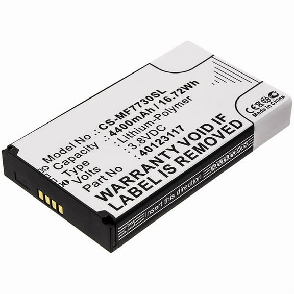 Replacement Battery for Verizon Inseego 5G,Jetpack 4G LTE,Jetpack 8800L,Jetpack MiFi 7730L,MiFi 7730L,MiFi 8800L,MiFi M1000,40123117,4400mAh