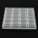 thumbnail image 4 of 2X Caja de Almacenamiento para Arte de Uñas, Organizador de Maquillaje Acrílico, de 20 Estuche de Muestra Soporte de Organizador para Caja de Perlas Diamantes Imitación, 4 of 5