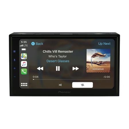 Pioneer - 6.8" Android Auto™ and Apple CarPlay® Bluetooth® Digital Media (DM) Receiver - Black