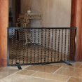 Cardinal Gates Wrought Iron Step Over Freestanding Pet Gate 24"41.25