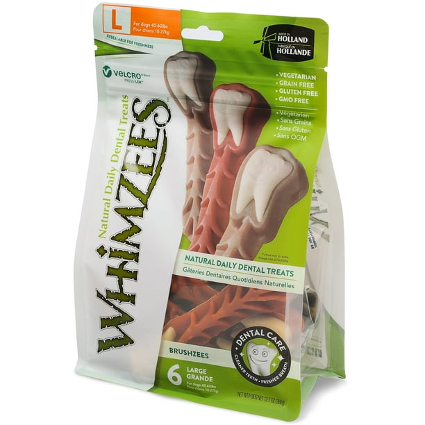 WHIMZEES Natural Grain Free Daily Dental Long Lasting Dog Treats