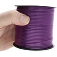 thumbnail image 4 of Rexlace Flat Plastic Lacing – Boondoggle String, Clear Purple, 0.092" W, 0.035” Thick, 100 Yd, 4 of 6