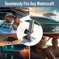 thumbnail image 4 of KNOX Raccord de Rail de Bateau pour Base d'Extension Bimini, Acier Inoxydable 316 Lourd, Raccord de Bride Supérieure, Bimini T-Top, Auvent pour Bateaux à Rames Pontons Yachts, Accessoires de Pont Base 80° Lot de 2, 4 of 7