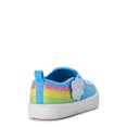 thumbnail image 3 of Wonder Nation "Cute" Casual Twin Gore Sneaker (Toddler Girls), 3 of 7