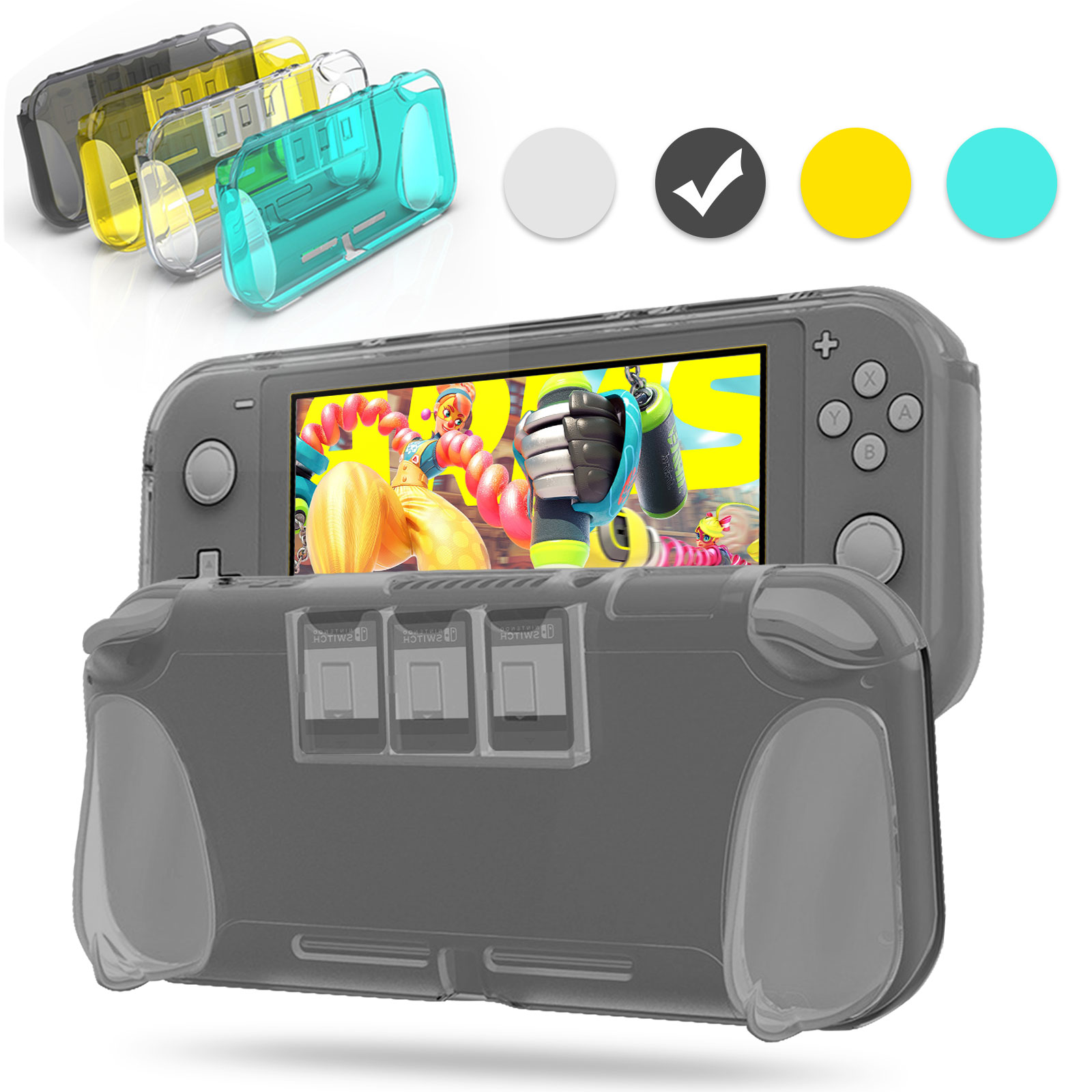 Case Cover/Bag Set for Nintendo Switch Lite, EEEkit Protective Cover