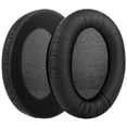 thumbnail image 2 of Geekria QuickFit Leatherette Replacement Ear Pads for Sennheiser HD180, HD201, HD449 Headphones, Ear Cushions, Repair Parts (Black), 2 of 6