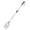 A White, variant on Litter Scoop, Stainless Steel Telescoping Long Handle 0.2 inch Mesh Hole Shovel, 1 Piece Multi-Functional Cleaning Tool, for Cat Litter Reptile Substrate Sand Beach Poop Sifting Waste Removal