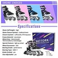 thumbnail image 5 of Nattork Adjustable Inline Skates,Girls Inline Skates for Kids with Full Light Up Wheels, Beginner Skates Fun Illuminating Roller Skates for Kids Boys and Ladies, 5 of 7