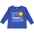 thumbnail image 3 of Inktastic Center of My Poppy's Universe Boys or Girls Long Sleeve Toddler T-Shirt, 3 of 5