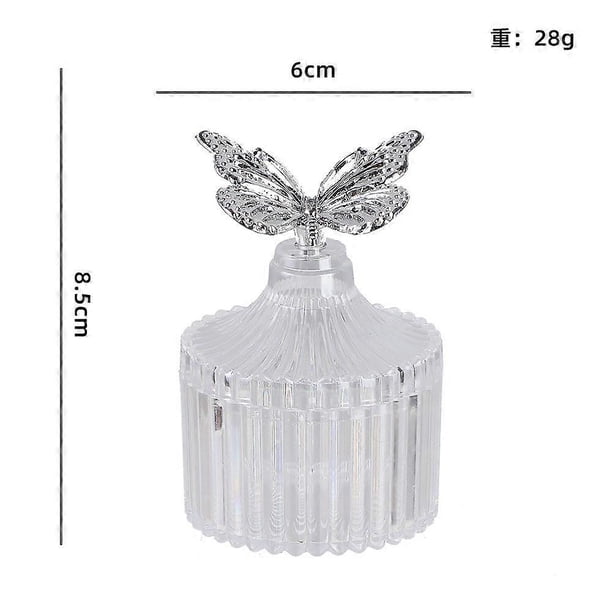 12pcs Candy Bowl: European Style Butterfly Wedding Favor Box - Clear Plastic Candy Container For Bridal Shower Party Supplies