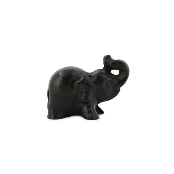 Elephant, Good Luck, Prosperity, Educational, Realistic Hand Made, Figure, Lifelike Model, Figurine, Replica, Gift, 1" TH52 BB69