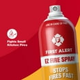 thumbnail image 3 of First Alert EZ Fire Spray, Extinguishing Aerosol Spray, AF400, 18oz, 1 Each, 3 of 6