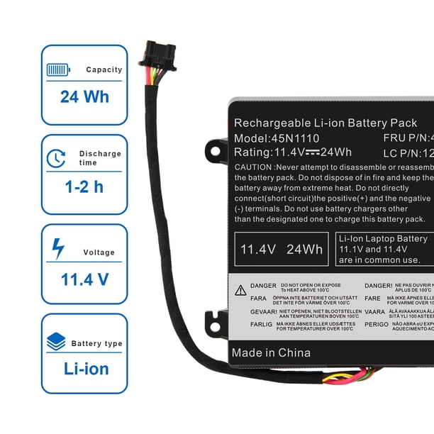 45N1108 Batterie Pour Lenovo ThinkPad T440 T440S T450 T450S X240 X250
