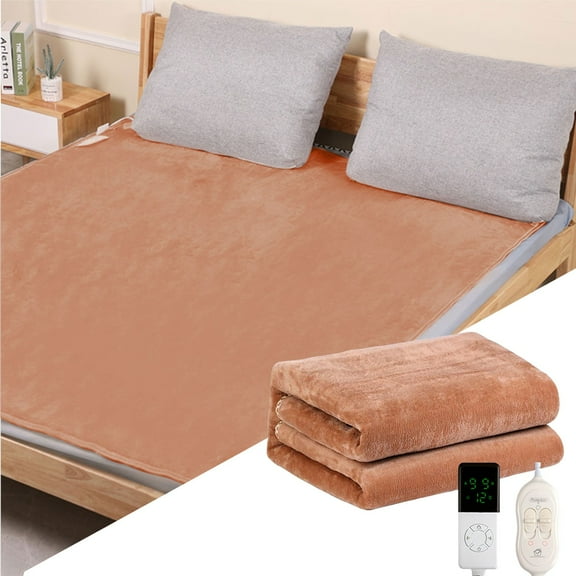 Weighted Blankets,3 Heating Blanket Blanket Soft Flannel Blanket Heating Blanket With 4 Time Settings And 6 Heat Settings Warm Blanket Gift For Grandma (32*60inches)