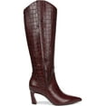 thumbnail image 2 of Naturalizer Women's Emily Knee High Boot Cranberry Red Croco 9.5M, 2 of 5