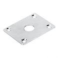 thumbnail image 2 of Guitarra eléctrica Universal estilo cuadrado Jack placa bajo 1/4 salida entrada Jack Socket, 2 of 8