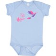 thumbnail image 3 of Inktastic hummingbird flying swirl Girls Baby Bodysuit, 3 of 5