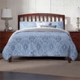 thumbnail image 2 of Richmond Queen Solid Wood Platform Bed in Walnut, 2 of 6