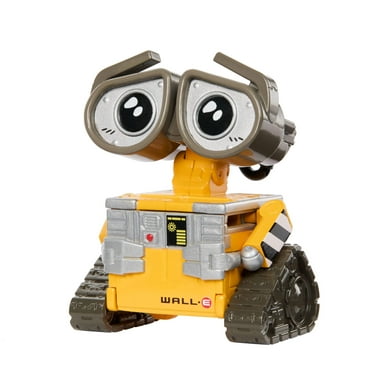 Disney and Pixar Click Figs Wall-E, Small Waste Collector Robot Figure Movie Toy, Pop Up Action Move