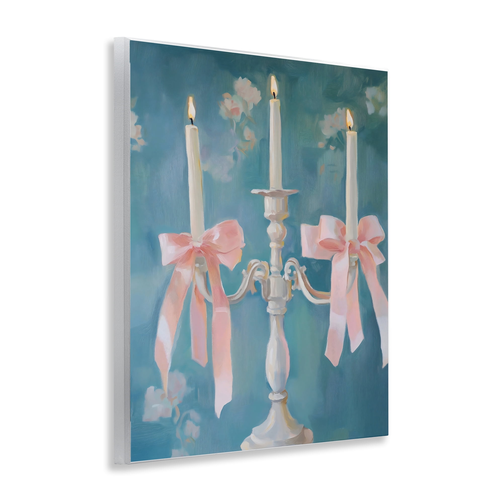 Stupell Industries Elegant Coquette Candelabra Wall Plaque Art, design by The Prints Vibe