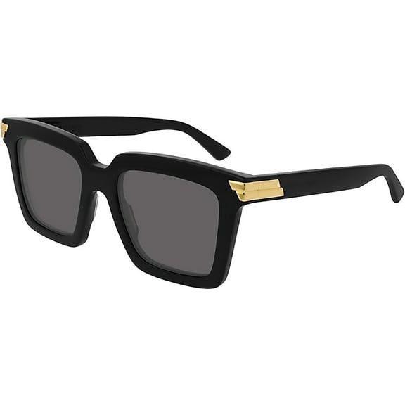 Bottega Veneta BV1005S 001 53mm Square Sunglasses Women's Black