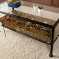 thumbnail image 4 of SEI Furniture Table Basse en Verre Rustique pour Terrarium, Noir Vieilli, 4 of 6