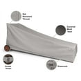 thumbnail image 4 of Covermates Ultima Chaise Lounge Cover – Heavy-Duty Weather-Resistant Polyester Outdoor Furniture Cover with Mesh Vent, Drawcord Hem, Buckle Straps, UV Protection, 4 of 8