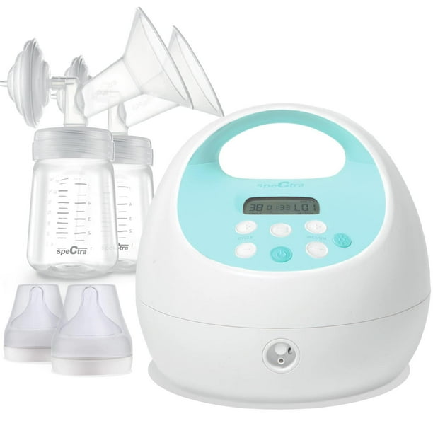 Extractor de Leche Eléctrico Doble Spectra S1 Plus Inalámbrico Grado Hospitalario con Batería Recarg